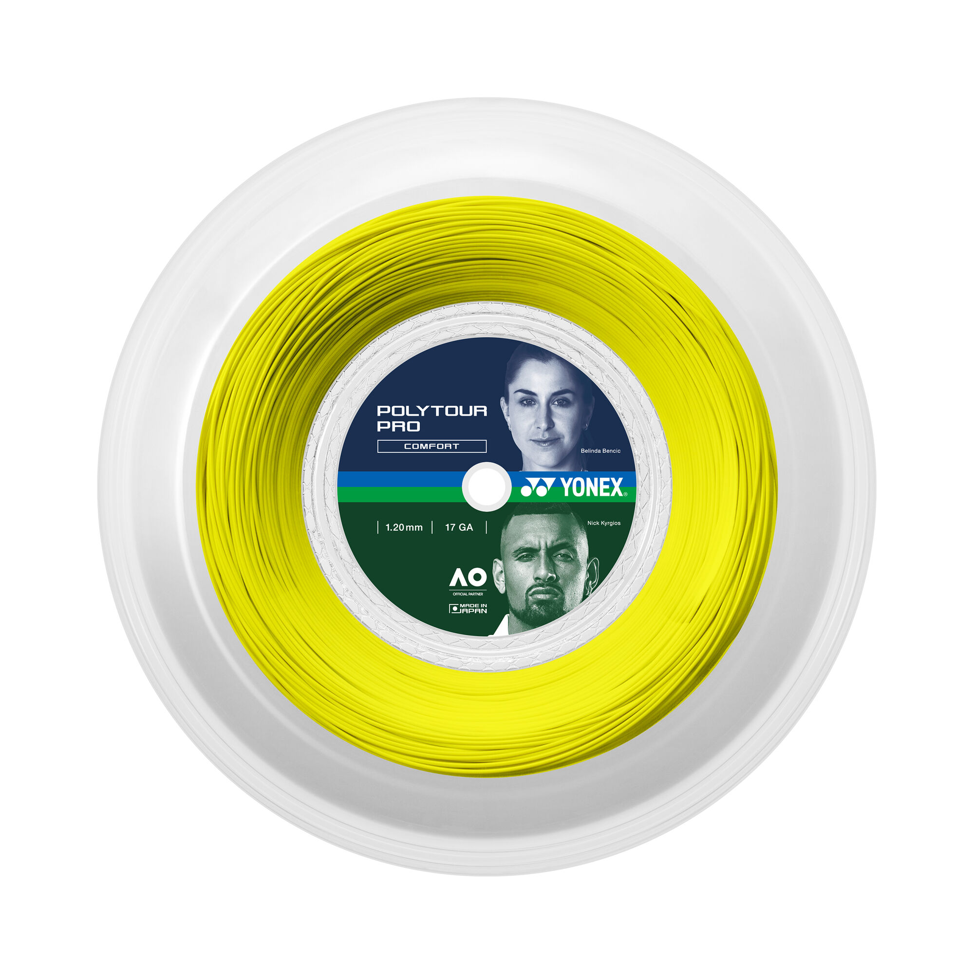 buy Yonex Poly Tour Pro String Reel 200m Yellow online TennisPoint