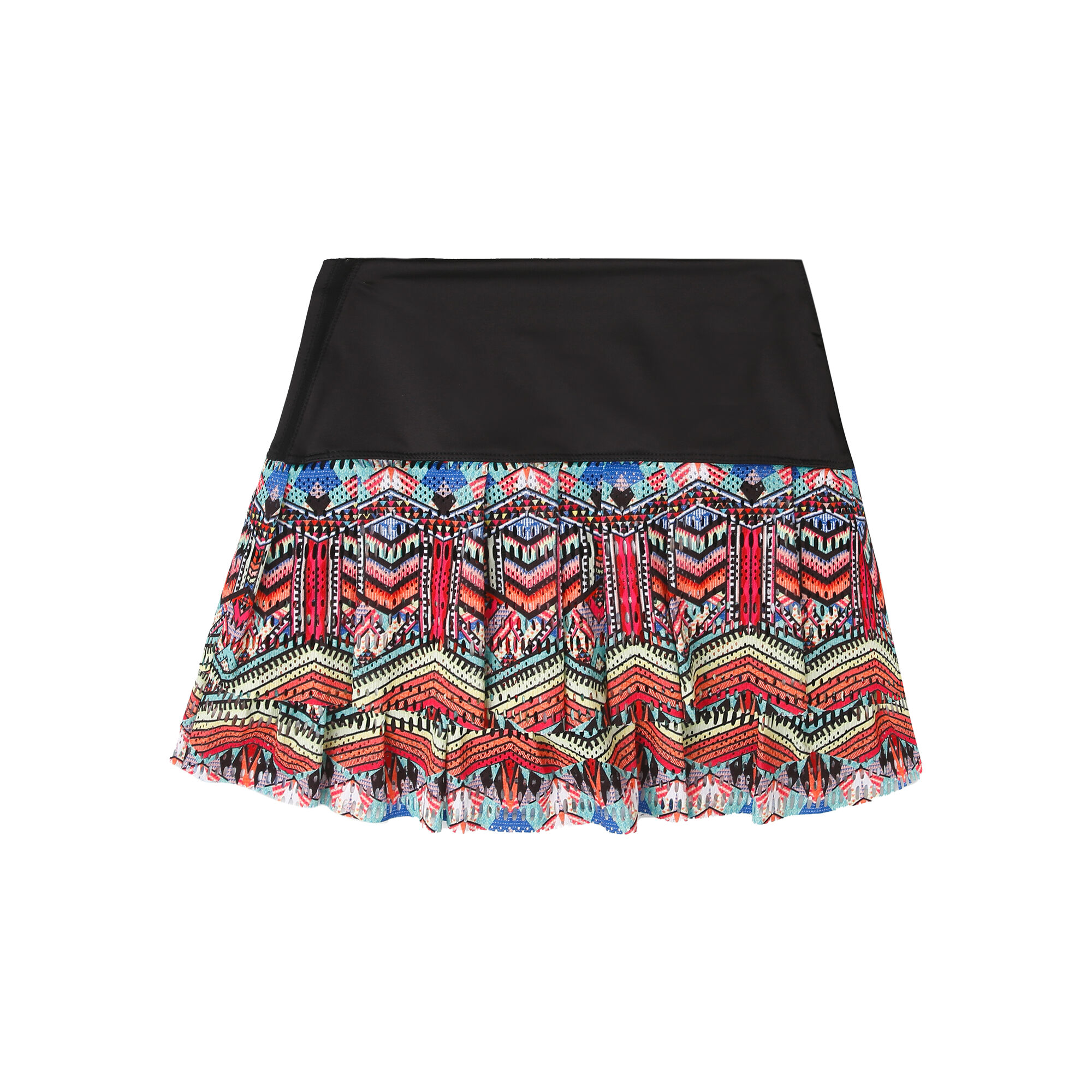 buy Lucky in Love Hi-Tribal Jewel Skirt Women - Black, Multicoloured ...