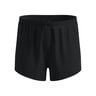 Zeroweight 3in Split Running shorts Men-black