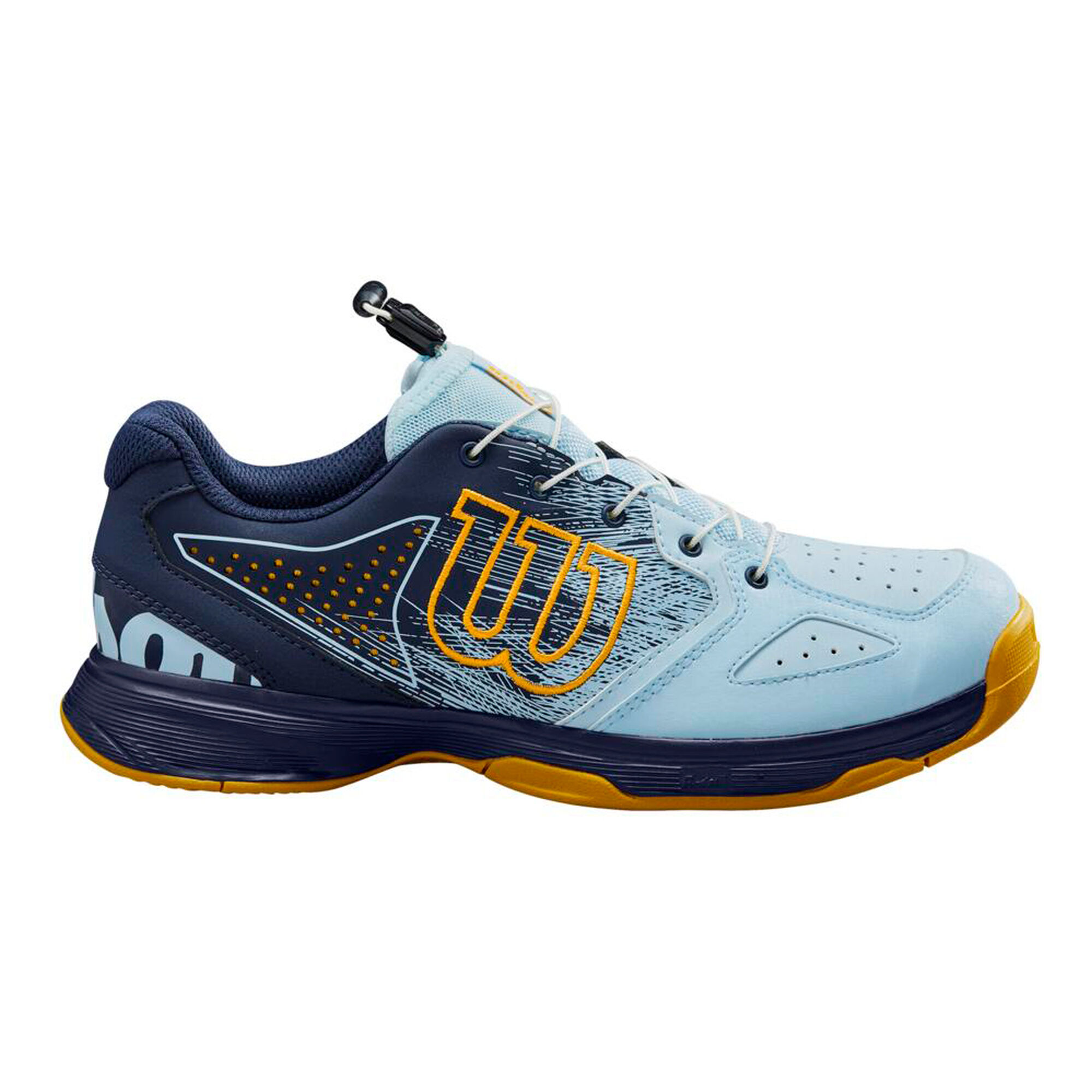 Buy Wilson Kaos QL All Court Shoe Kids Light Blue Dark Blue online