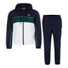 Quarzo Tracksuit Men - dark blue, white