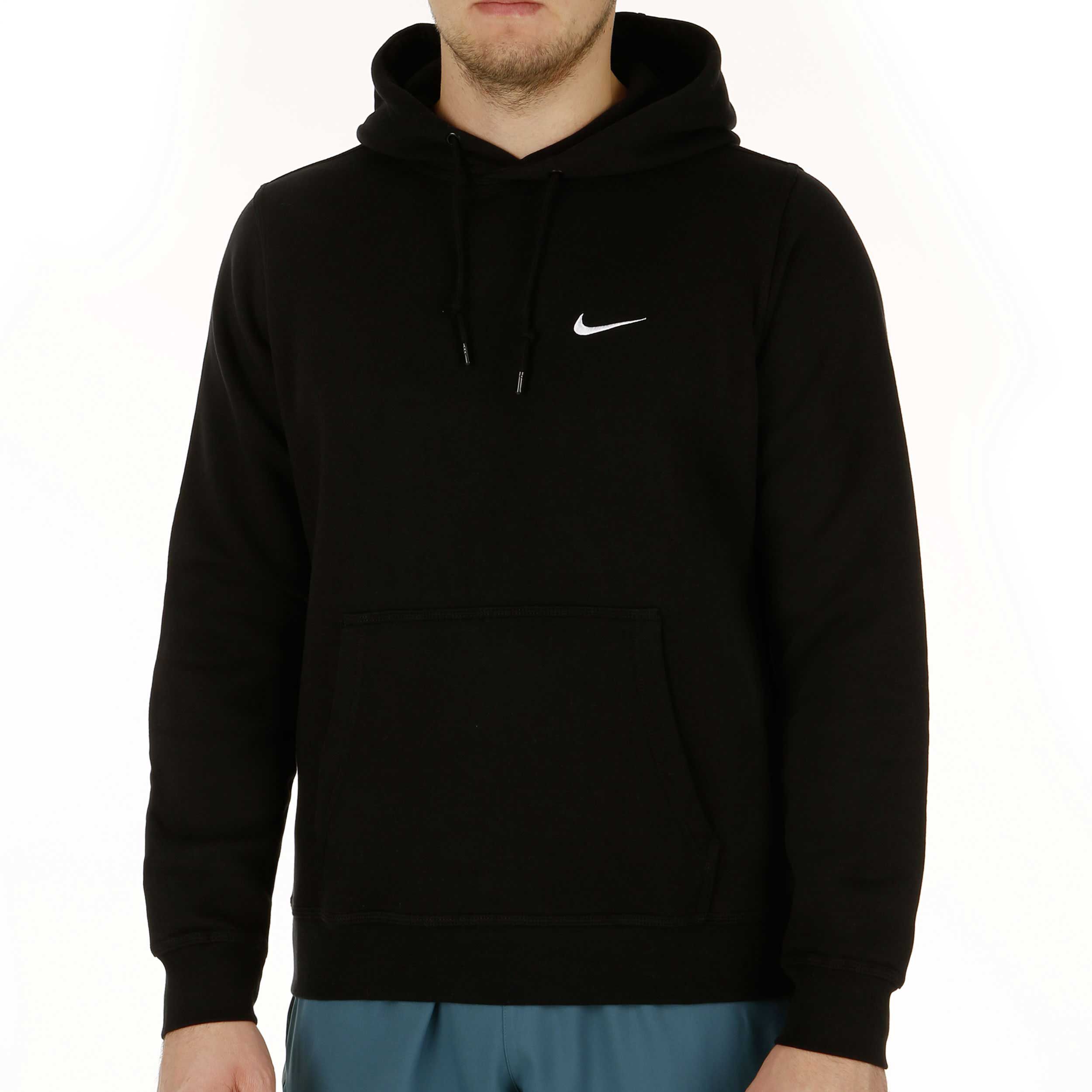 Buy Nike Club Swoosh Hoody Men Black online Tennis Point UK
