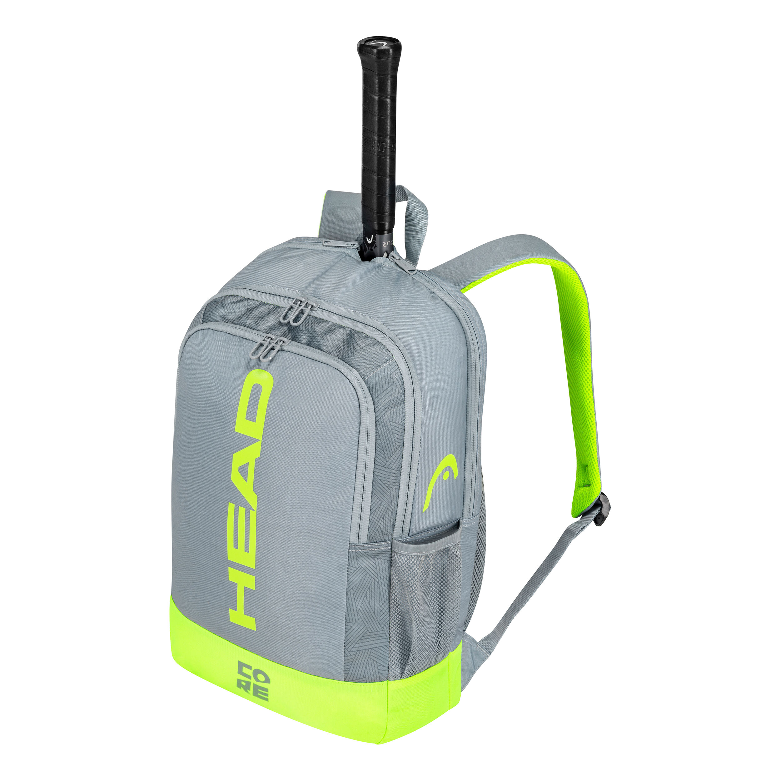 Buy HEAD CORE Backpack Grey, Neon Yellow online | Tennis Point UK