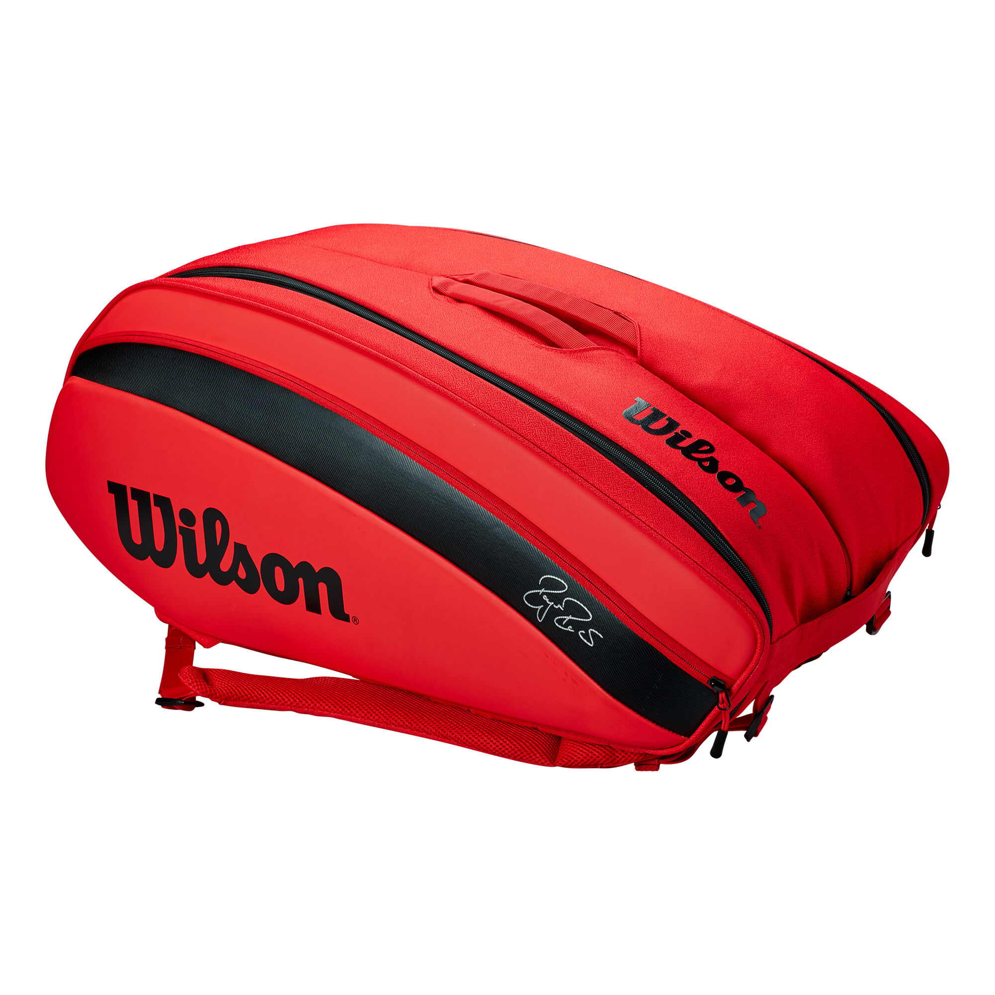 buy Wilson Roger Federer DNA Racket Bag 12 Pack - Red ...