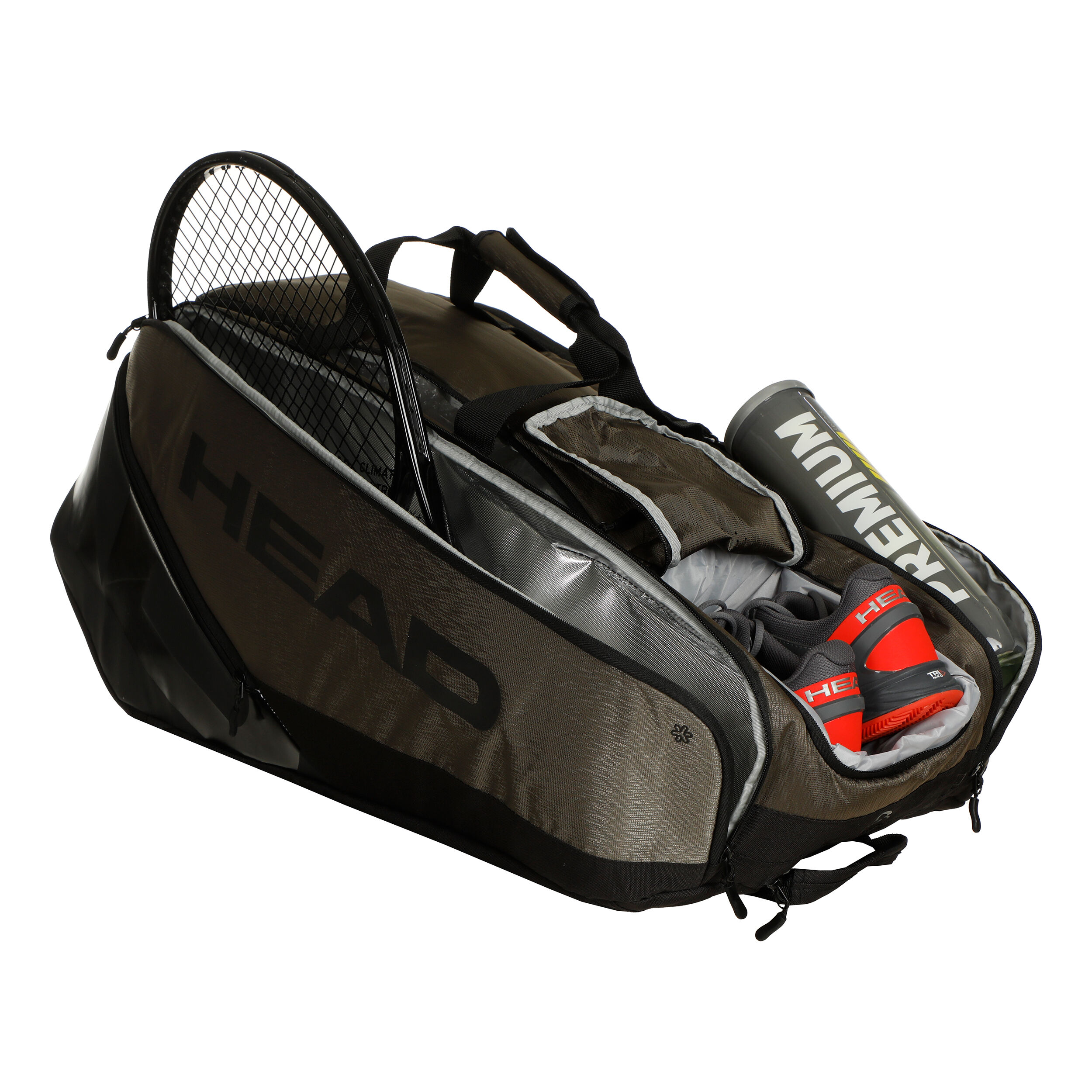 Head 12 racquet bag top