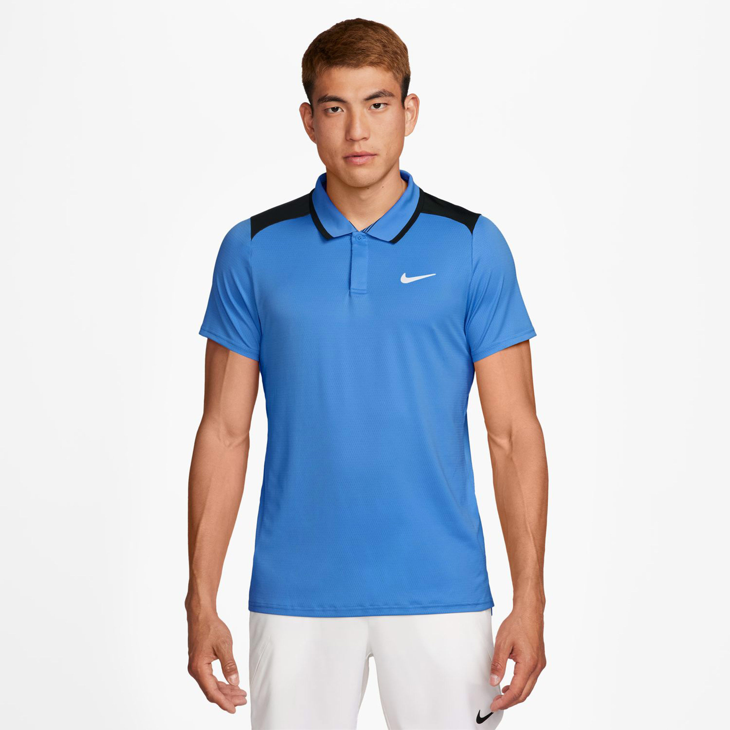 Court Dri Fit Advantage Polo Men Blue Black