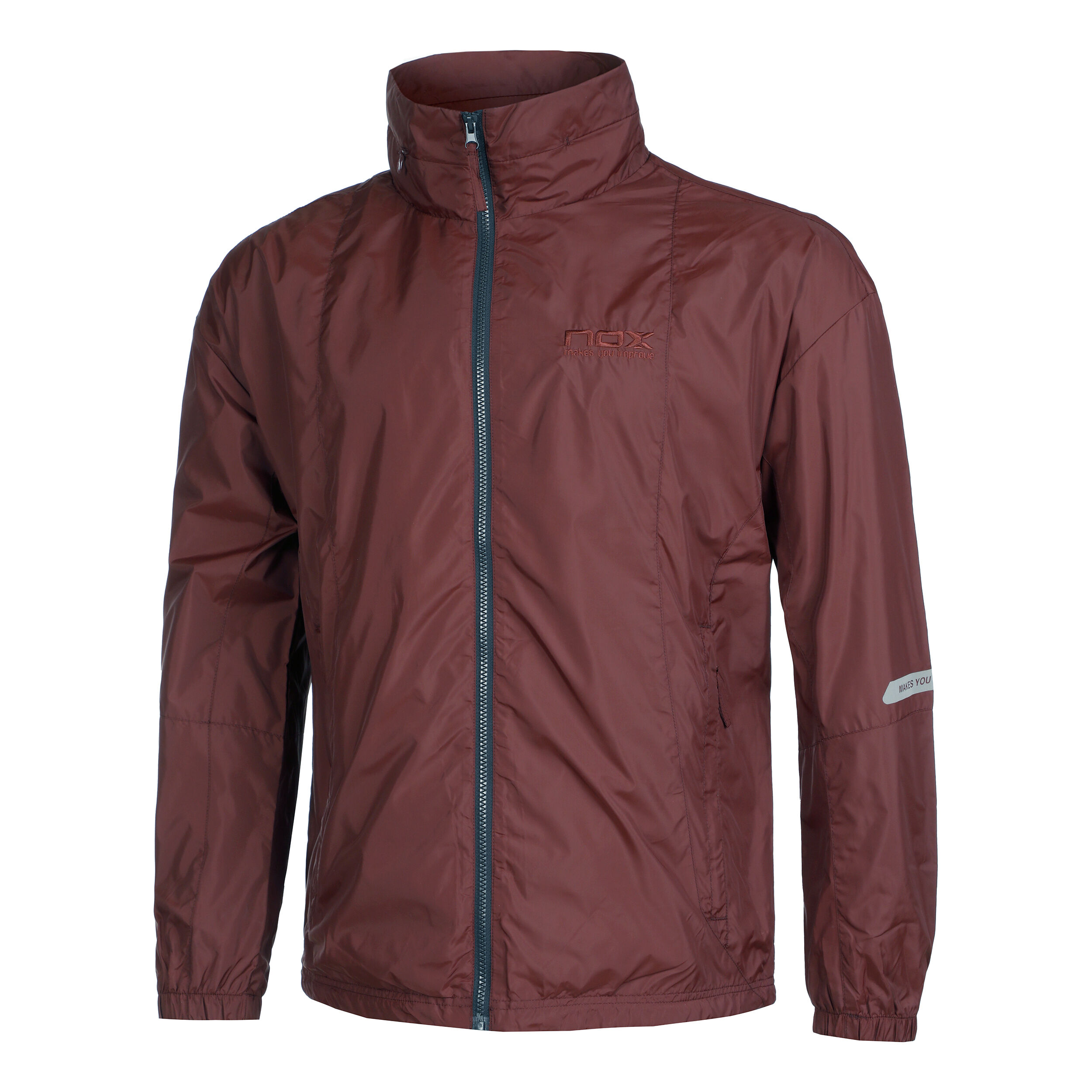 Buy NOX Windbreaker Training Jacket Men Dark Red online Tennis Point UK