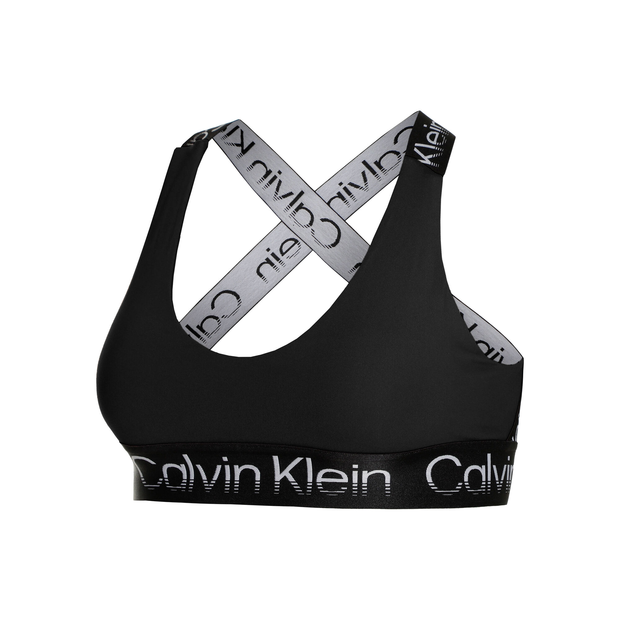 Medium Support Sports Bras Women - Black