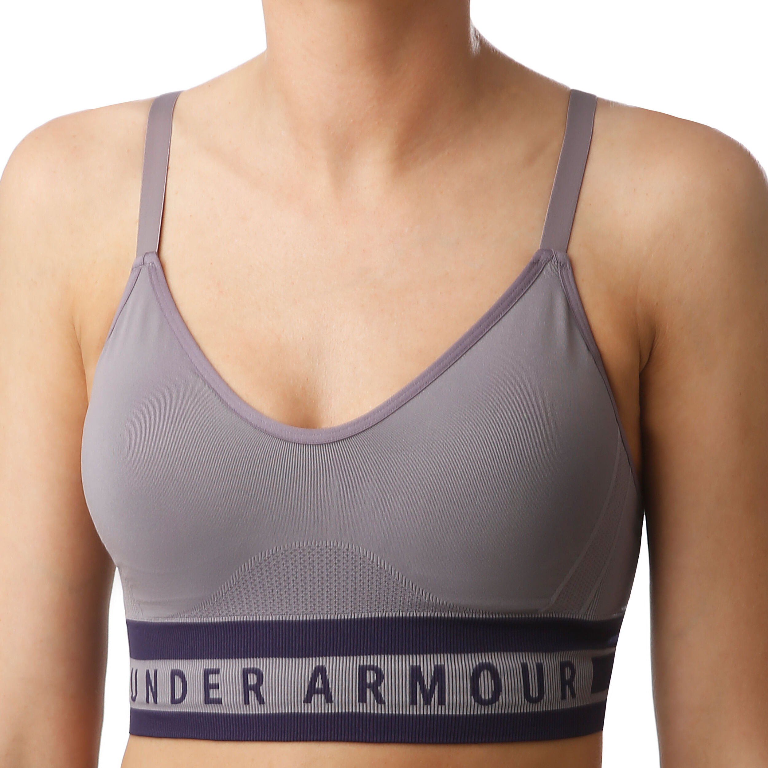 Under armour womens seamless longline best sale sports bra
