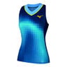Frontier Tank Top Women-Blue,Multicoloured