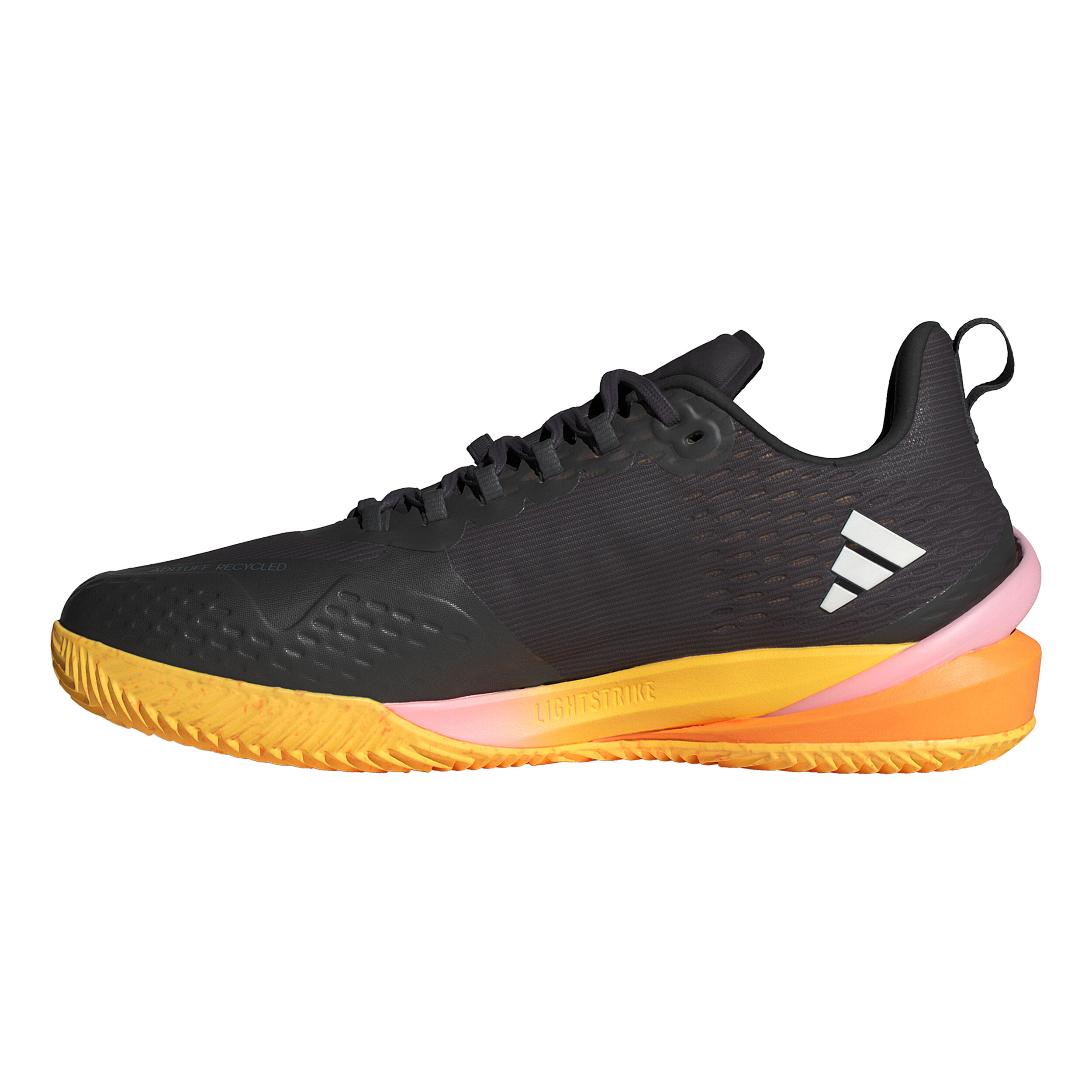 Adizero Cybersonic Clay Court Shoe Men Black Orange