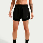 Nike Shorts Nike Dri-Fit One Mid Rise 2in1 3in Shorts Women-black, white