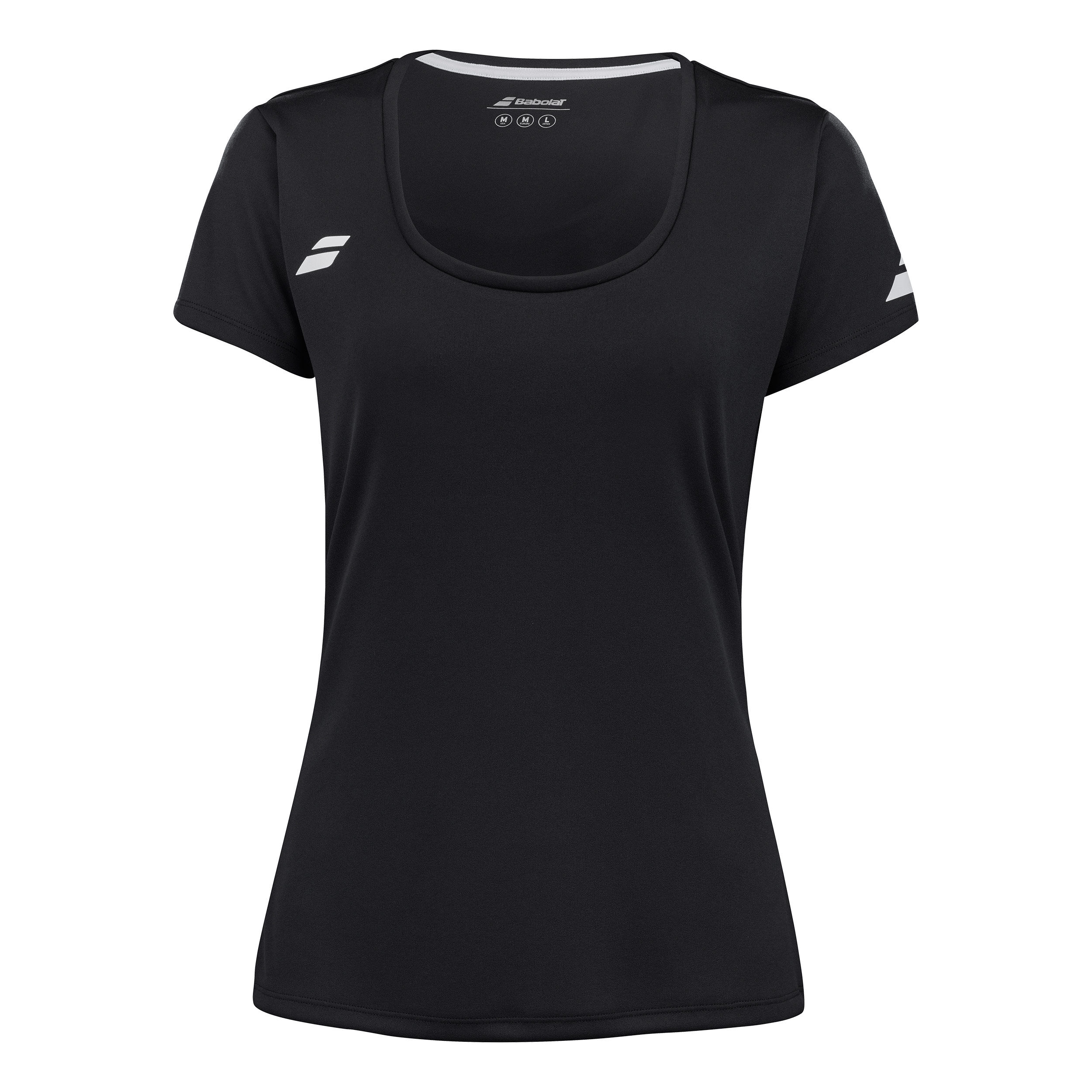 Black cap sleeve t shirt best sale