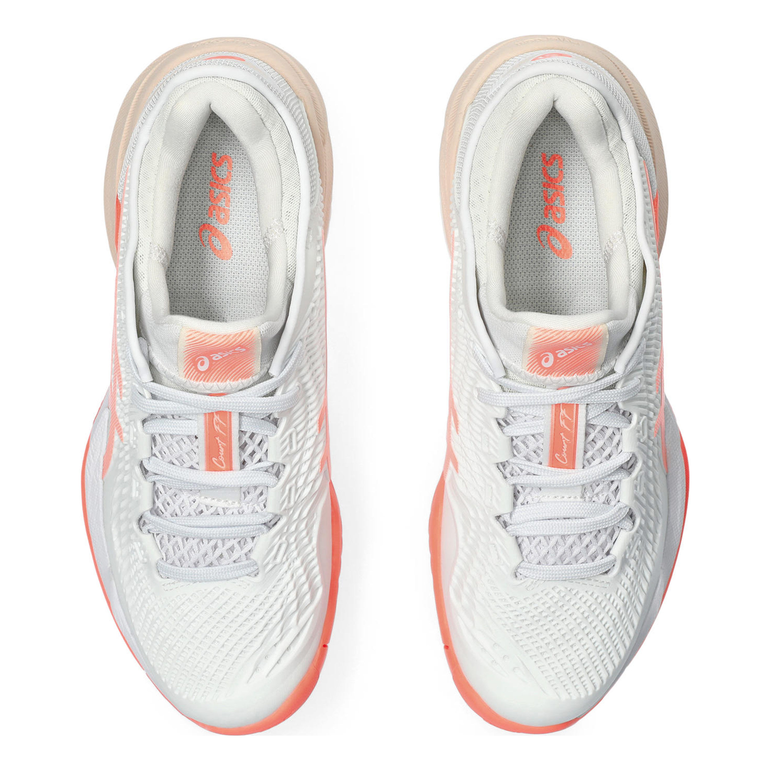 Buy ASICS Court FF 3 All Court Shoe Women White Coral online