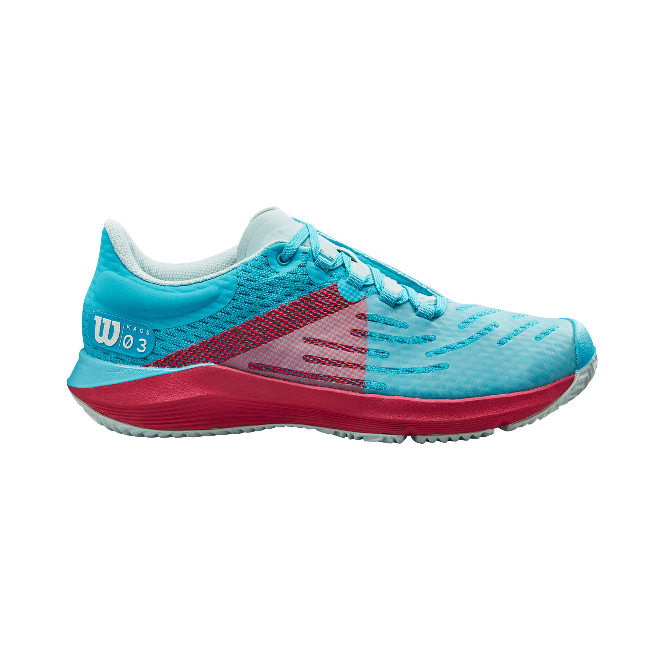 Kaos 3.0 All Court Shoe Kids Blue Red