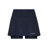 Club Basic Skirt Women-Dark Blue,Grey