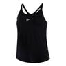 One Dri-FIT Strappy Tank Top Women-Black