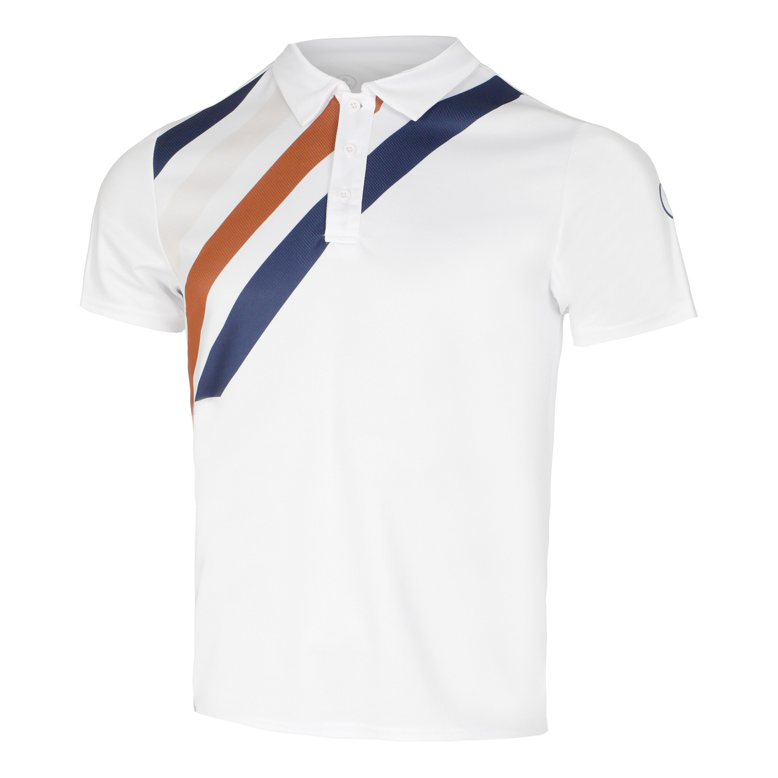 Buy Quiet Please Retro Tournament Polo Men White online Tennis Point UK