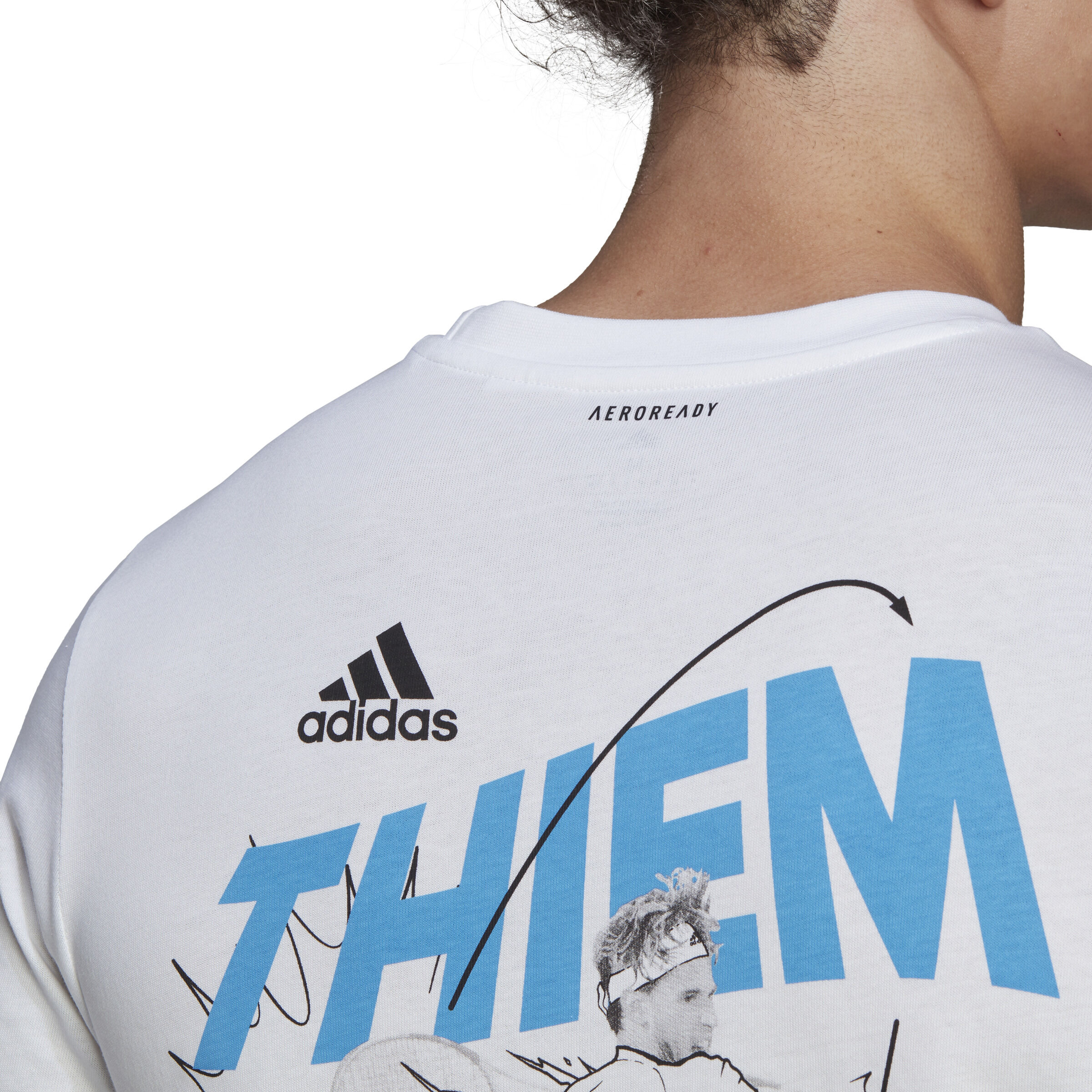 Thiem adidas shirt top