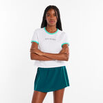 New Balance T-Shirt New Balance Tennis Practice T-Shirt Women-white, green