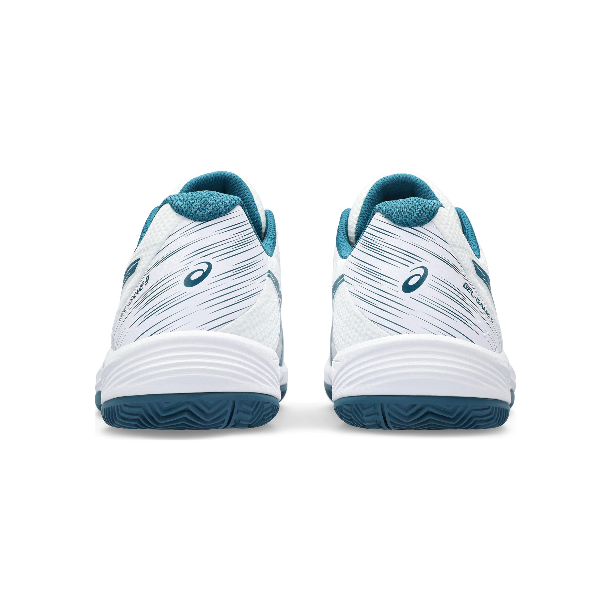 Gel Game 9 Clay Court Shoe Men White Petrol