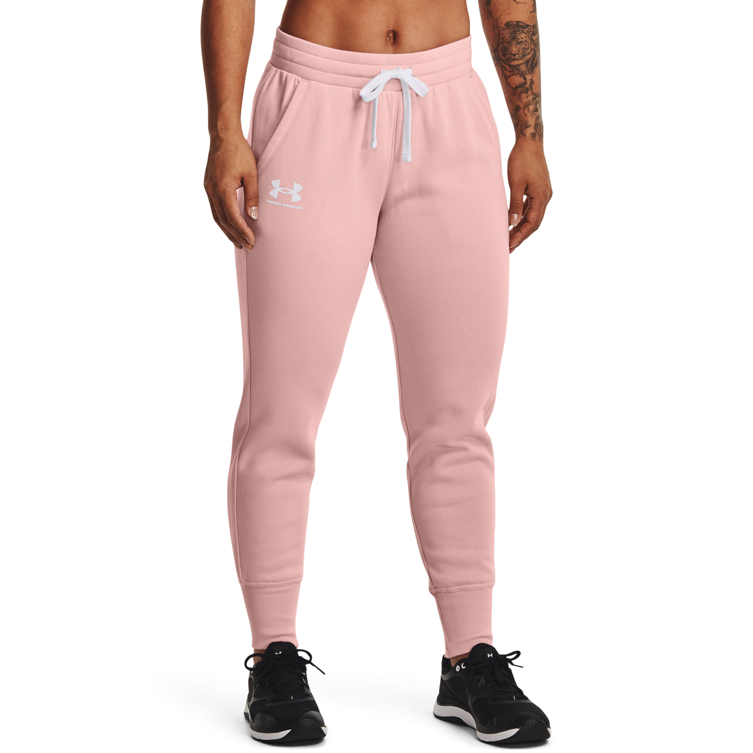 Under armour pink pants on sale