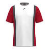 Club 25 Tech T-Shirt Men-Red,White