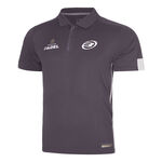 Bullpadel Clothing Bullpadel Bogue Polo Men - dark grey, 