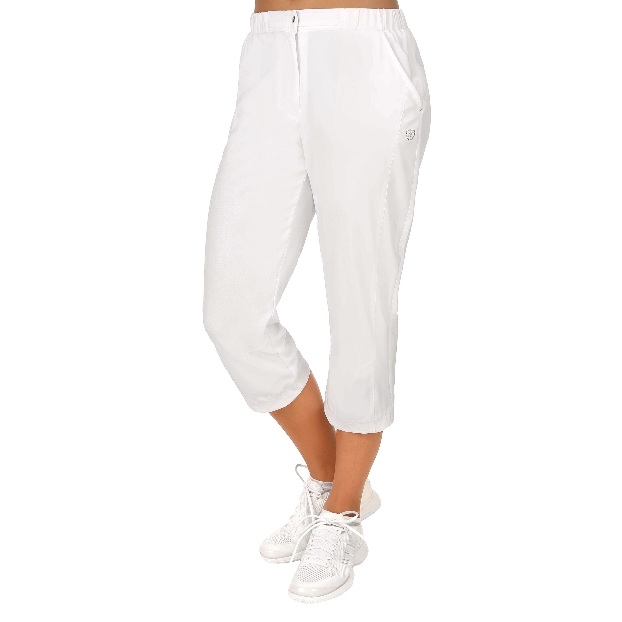 White stretch sales pants womens