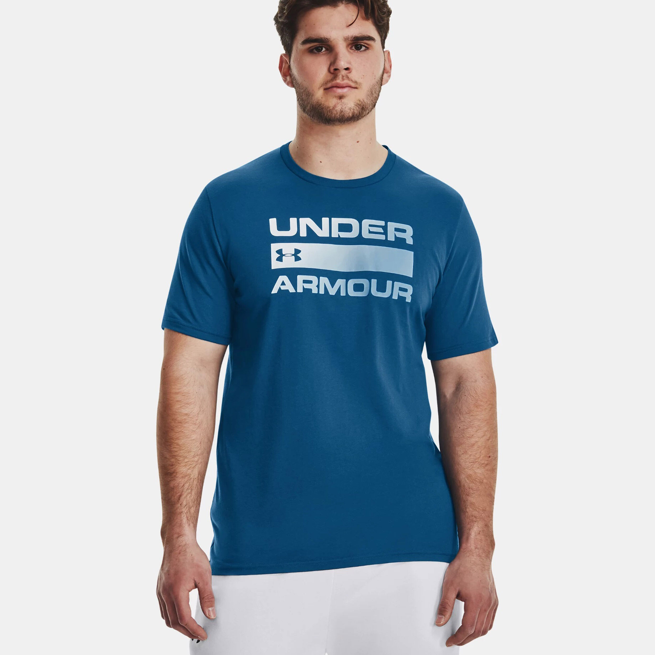 Team Issue Wordmark T Shirt Men Blue