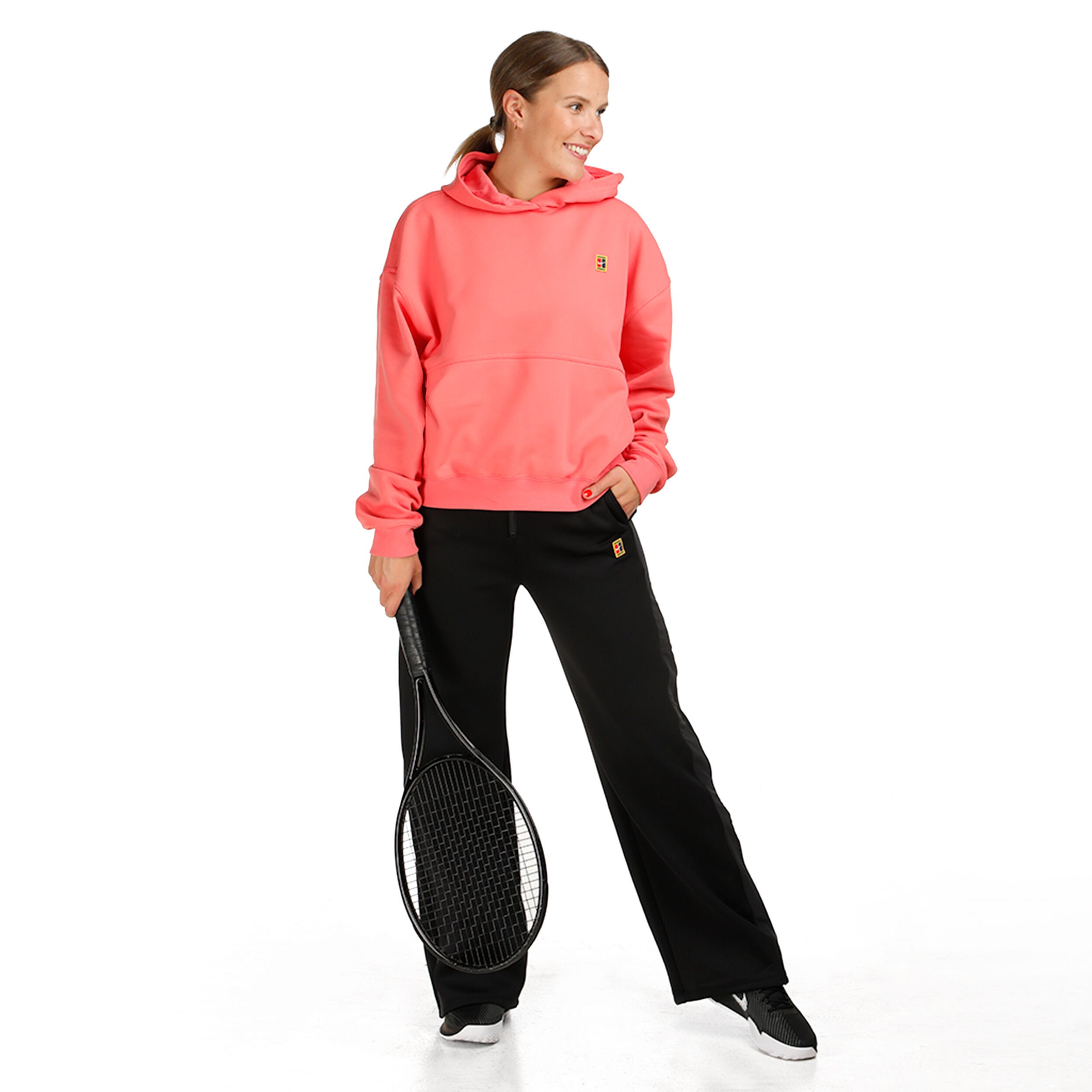 Women's nike sportswear heritage fleece hoodie on sale
