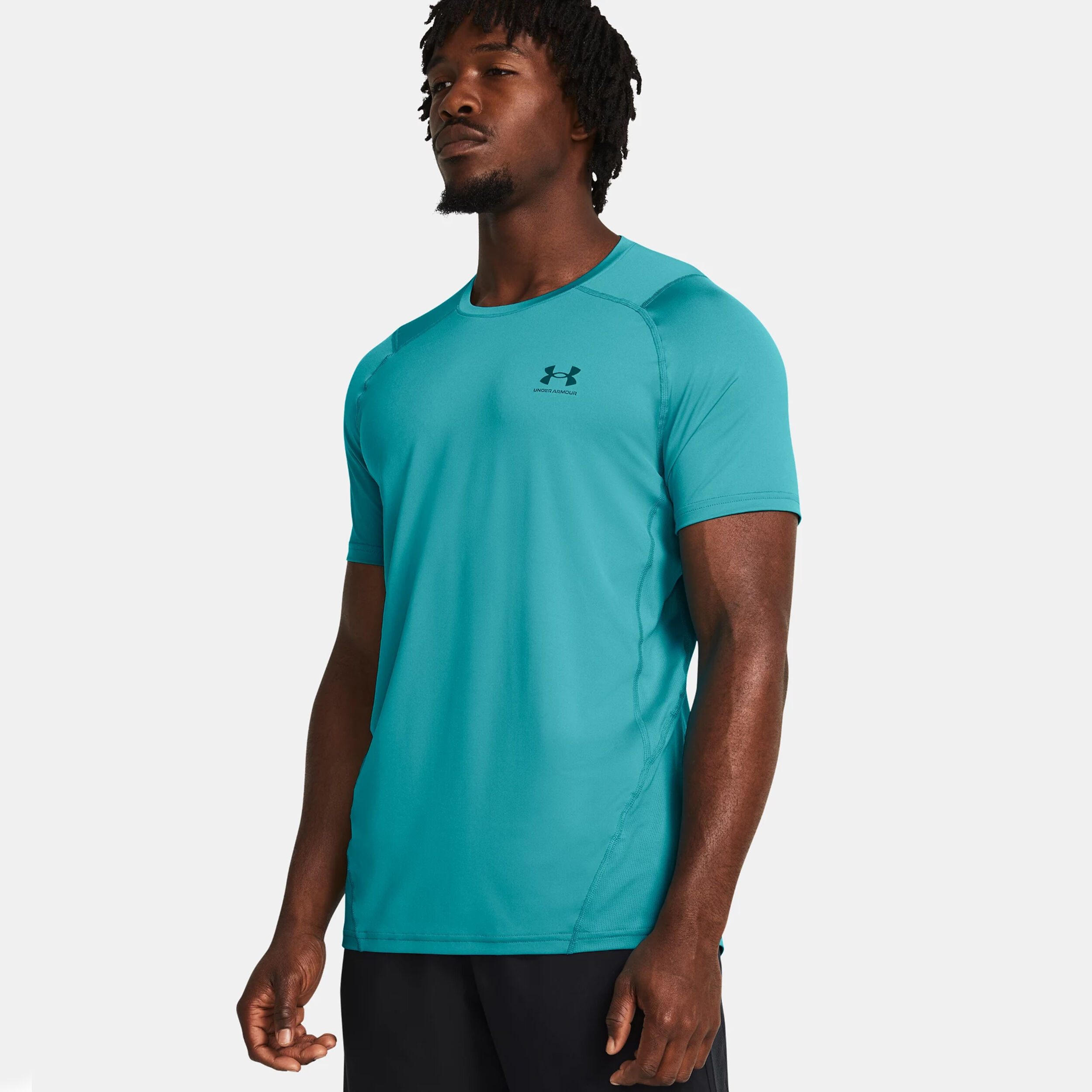 Buy Under Armour Heatgear Fitted T Shirt Men Blue online Tennis Point UK