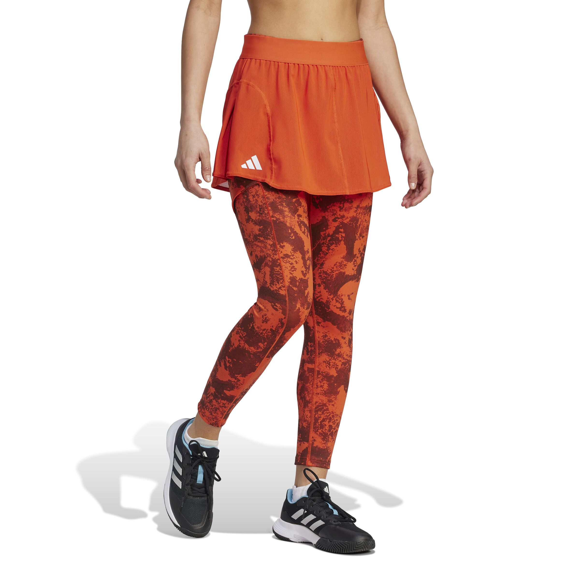 Orange adidas tights deals