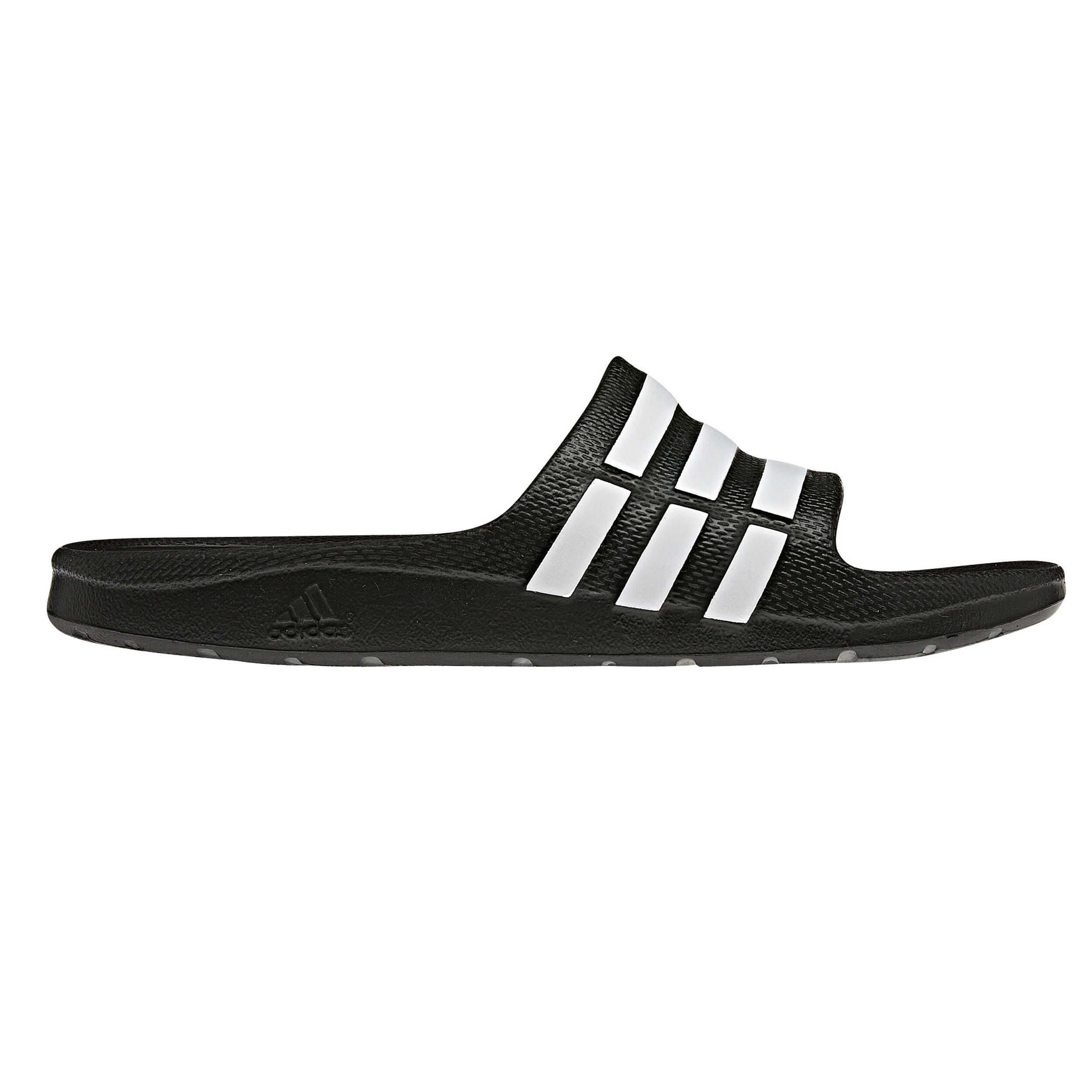 Buy adidas Duramo Slide Slippers Kids Black White online Tennis Point UK