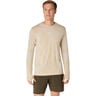 Road Seamless Running shirt Men-beige