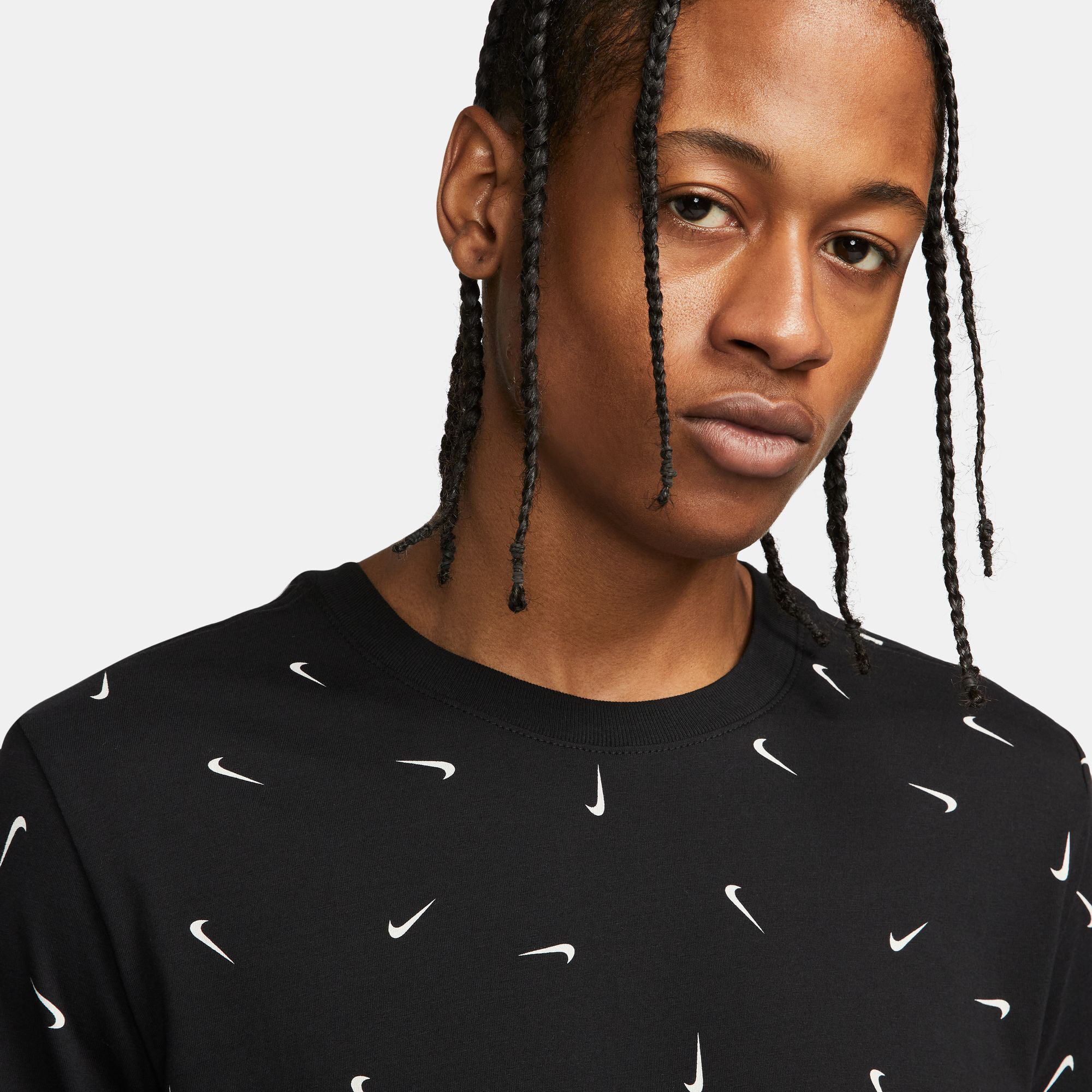 Buy Nike Club All Over Print T Shirt Men Black online Tennis