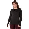 Road Running shirt Women-black, grey