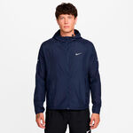 Nike Clothing Nike Miler Running jacket Men - dark blue, silver