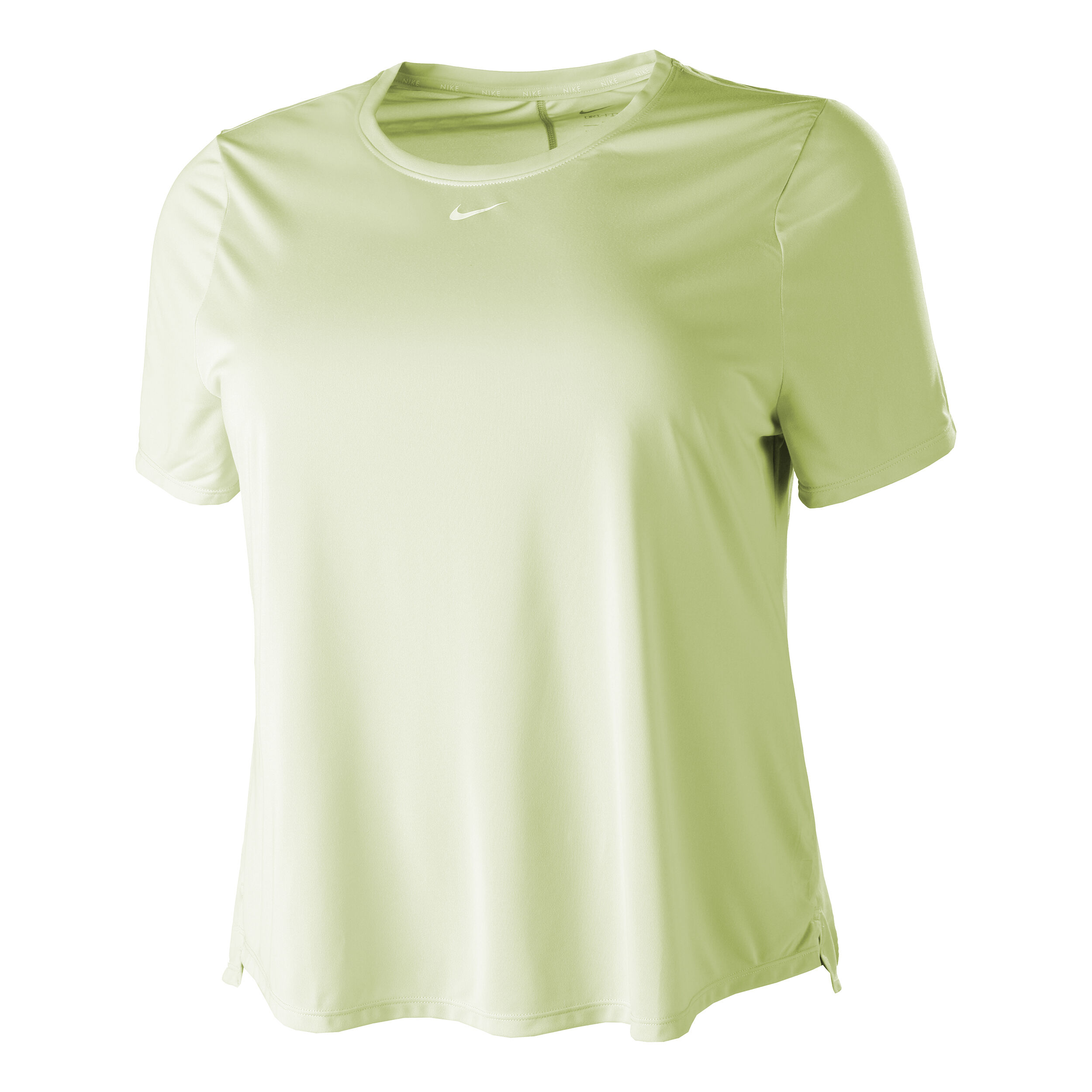 plus size lime green nike shirt