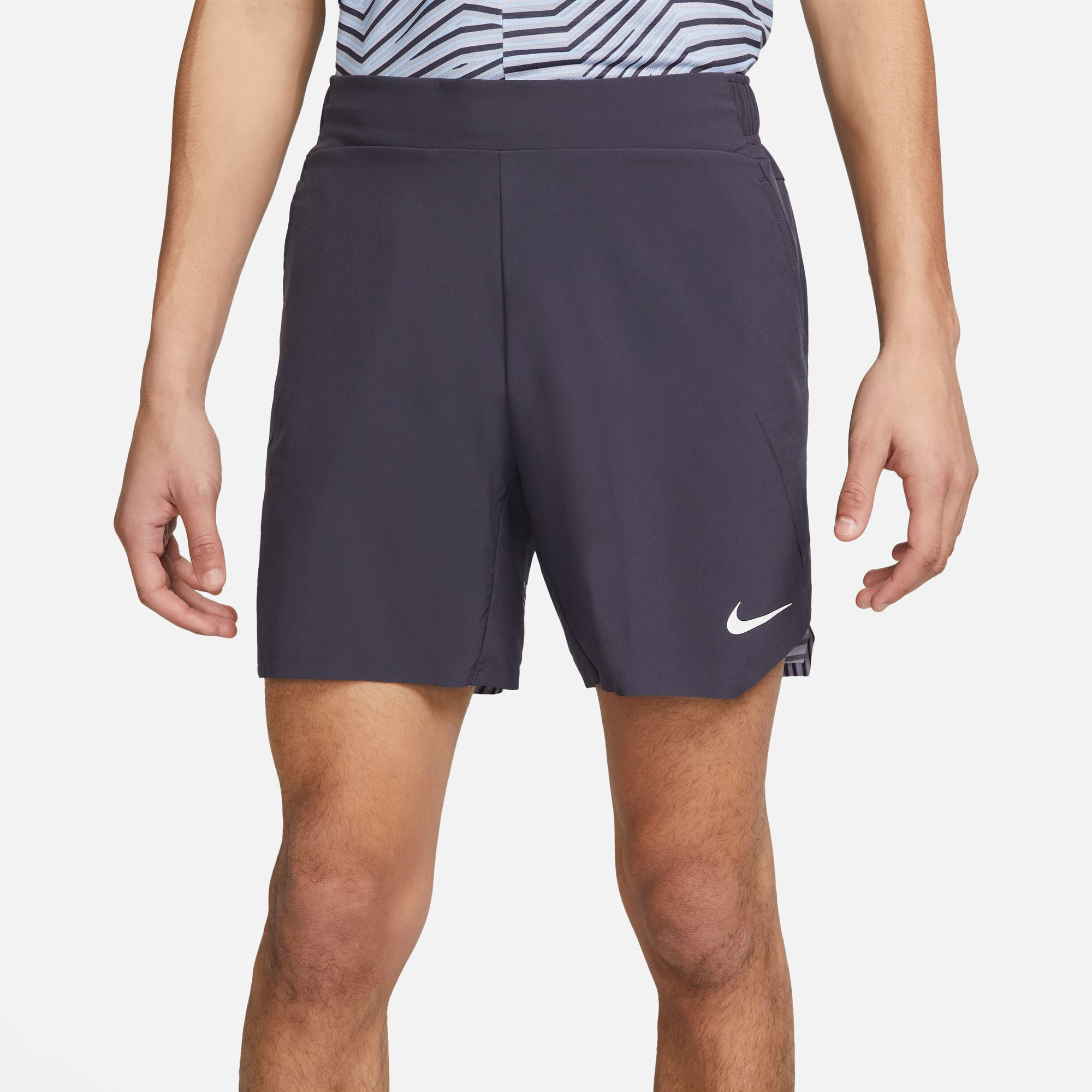 Buy Nike Dri Fit Court Slam RG Shorts Men Grey Lilac online