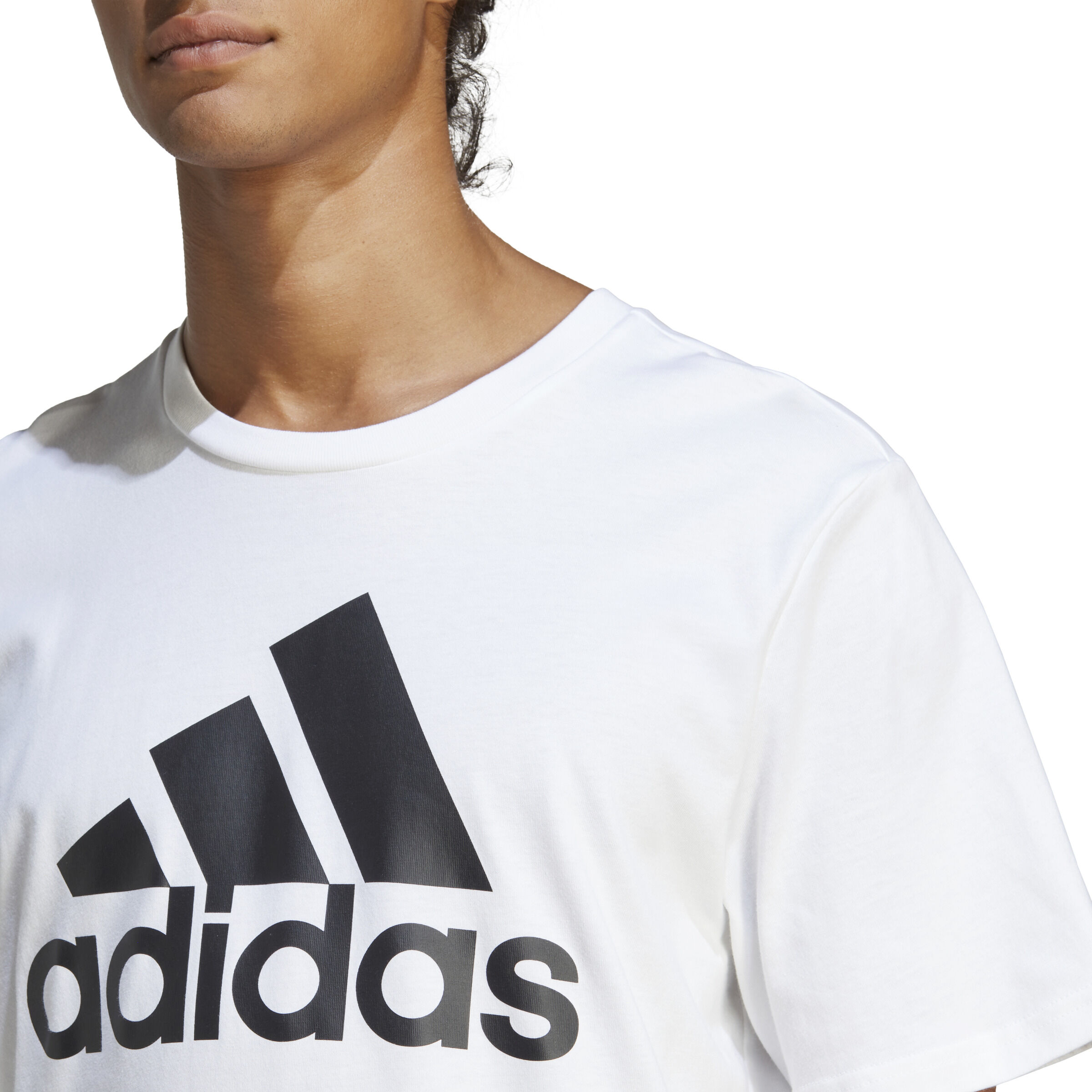 Adidas big logo tee top