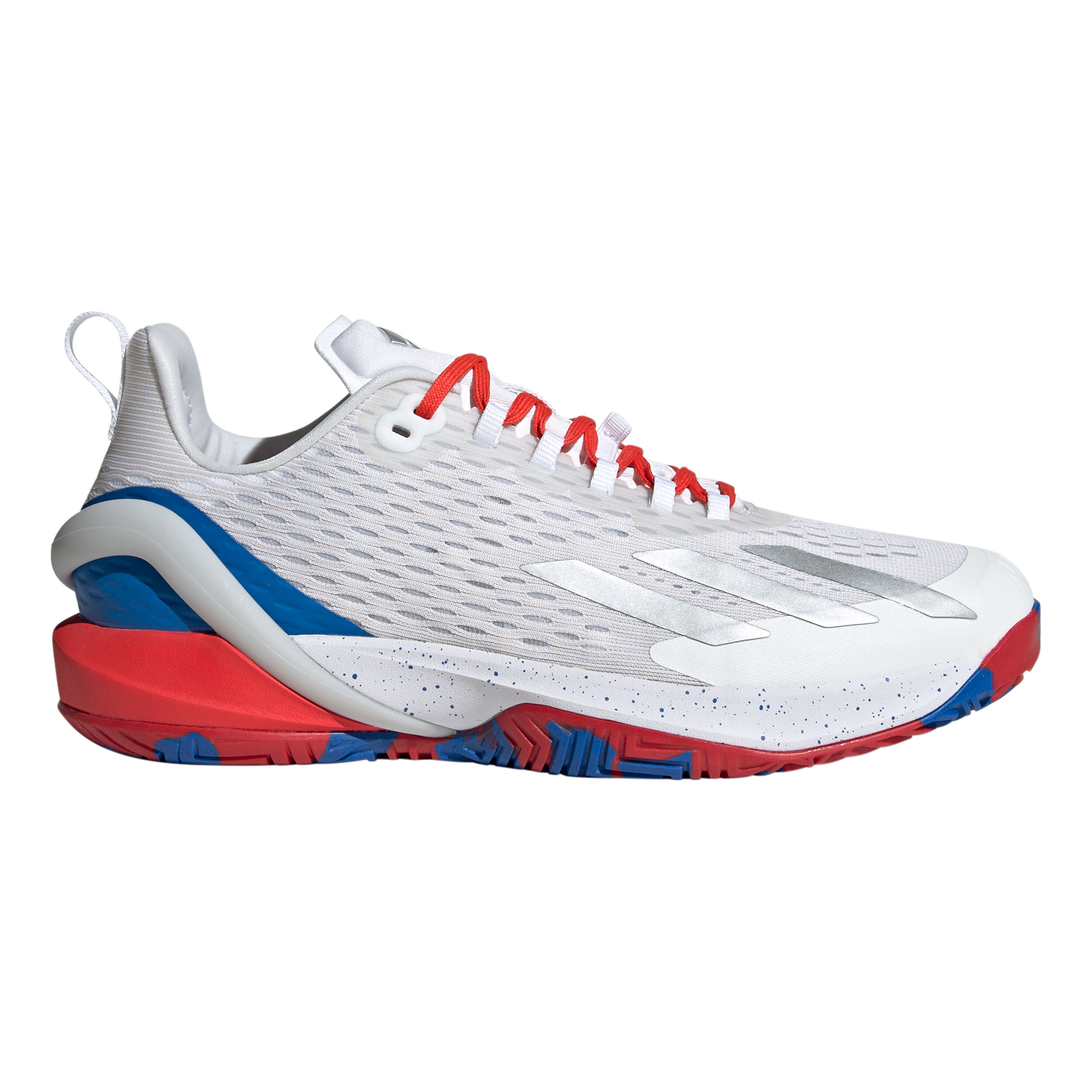 Adizero Cybersonic All Court Shoe Men White Blue