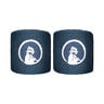 Short Wristband 2 Pack Unisex - blue grey, white