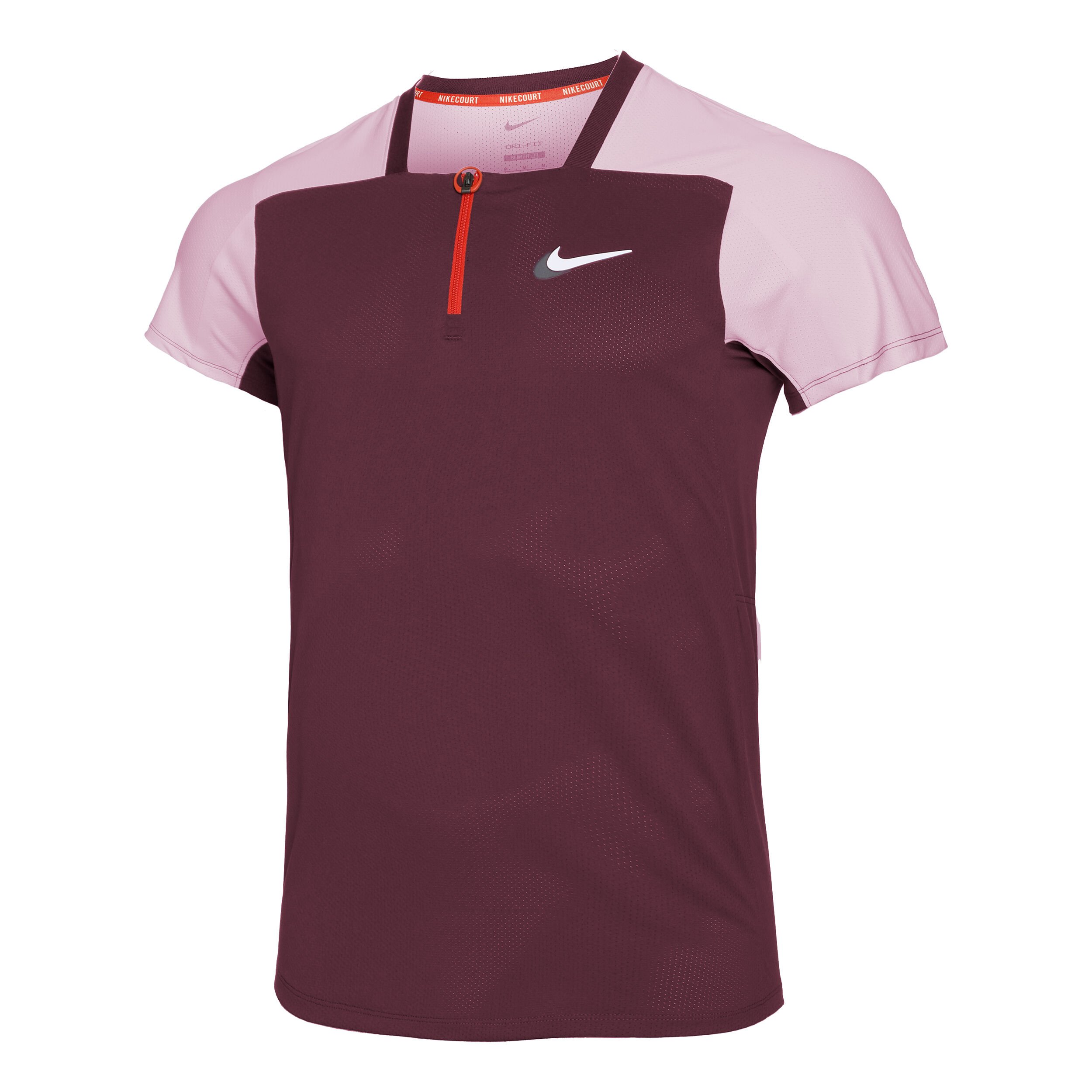 Dri Fit Advantage Slam Ultimate Polo Men Dark Red Lilac