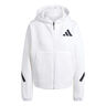 Z.N.E. Zip Hoodie Women-White