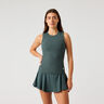 Ace Pocket Ribbed Tank top Women-dark green