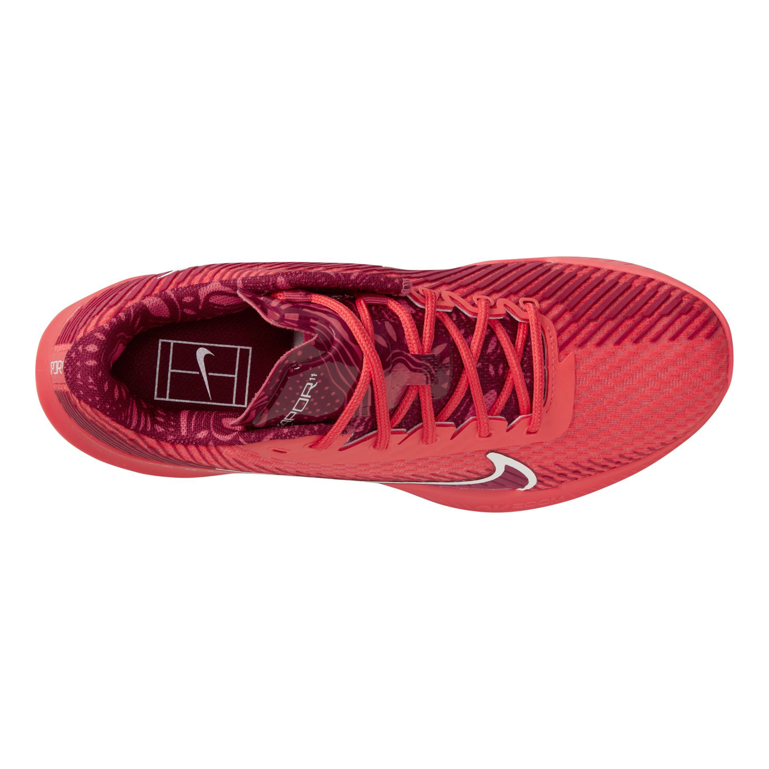Court Zoom Vapor 11 All Court Shoe Women Neon Pink Red