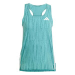 adidas Running top adidas Adizero Singlet Running Shirt Women-Turquoise,Dark Green