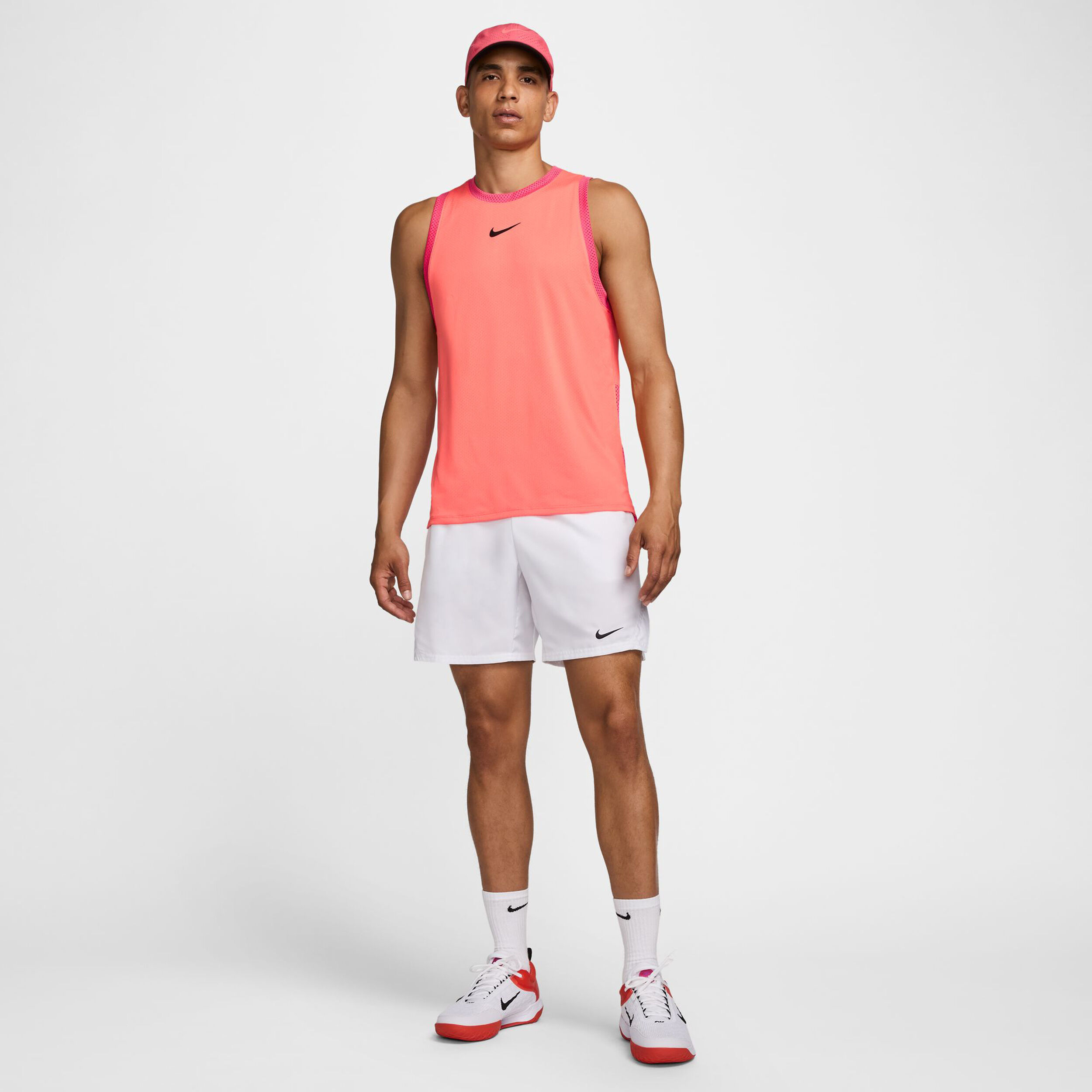 Nike Dri-Fit Slam Alcaraz NY Tank Top Men Orange, Pink | Tennis-Point