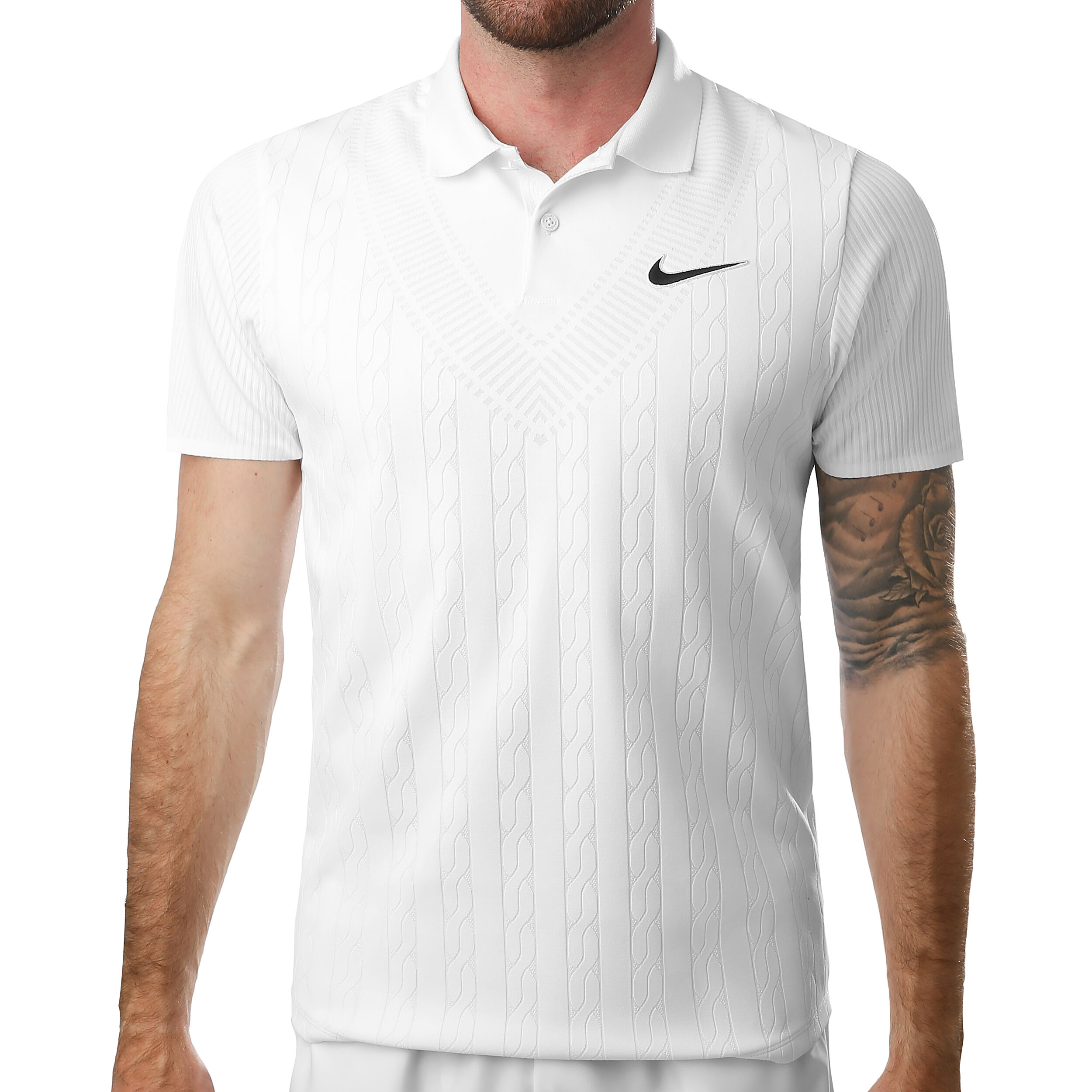 Buy Nike Court Advantage Polo Men White Black online Tennis Point UK